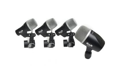 CAD Audio 4-Piece Drum Microphone Pack, Includes D19, D10, 2 x D29 Microphones