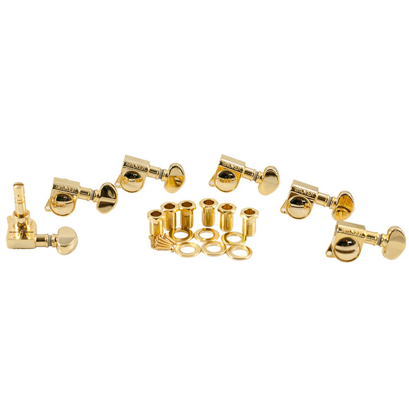 Grover 6 In Line Mini Locking Rotomatics Gold