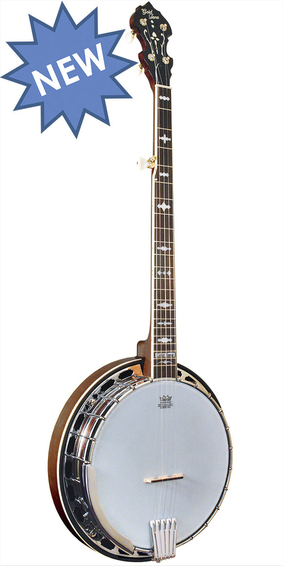 Gold Tone OB-150RF Professional Bluegrass Banjo w/ Radiused Fretboard w/case