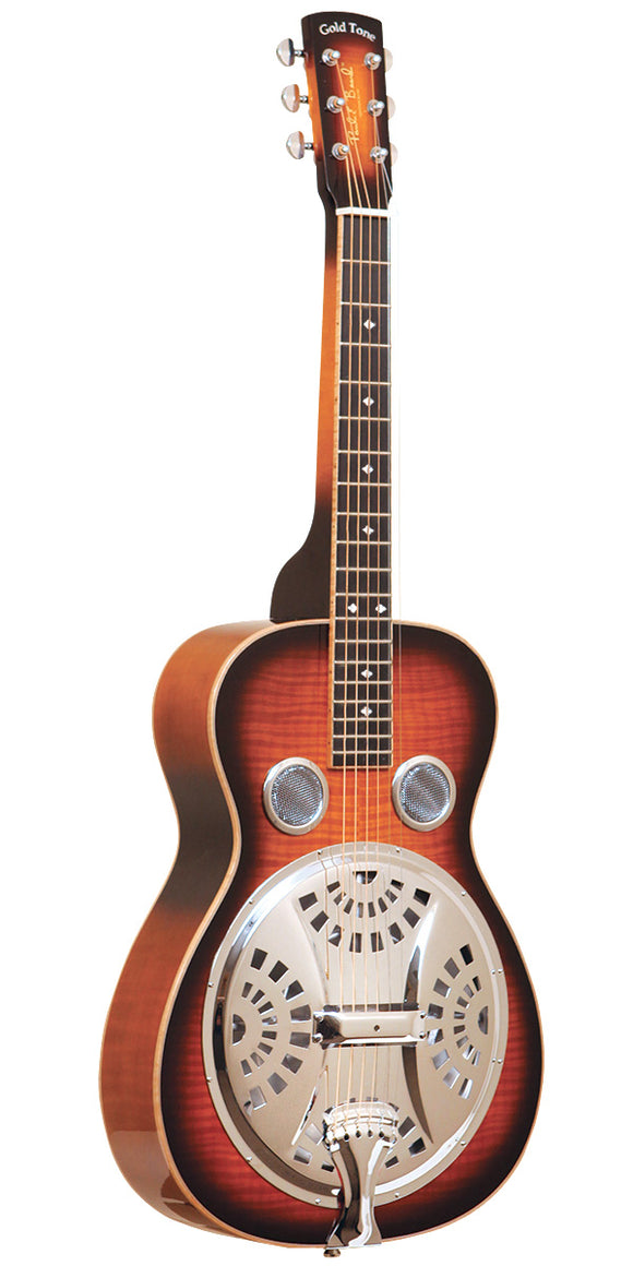 Gold Tone PBS-M Paul Beard Signature Series Resophonic Squareneck Guitar Left-Handed w/case