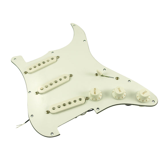 WD Custom Pickguard Prewired With Kent Armstrong Texas Vintage Pickups For Fender Stratocaster