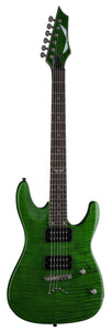 Dean Custom 350 Electric Guitar Trans Green
