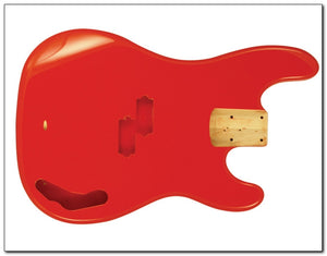 WD Music Precision Bass Body Fiesta Red