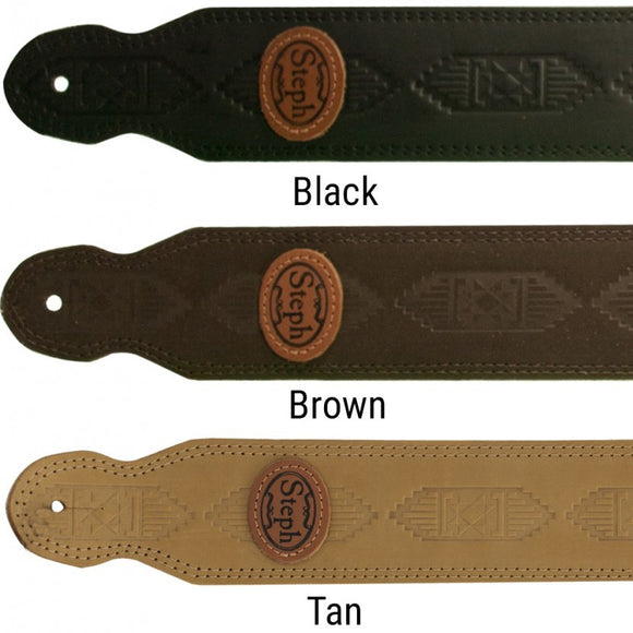 Steph BCH-1018 Nubuck Leather Handmade Strap, Specify Color When Ordering