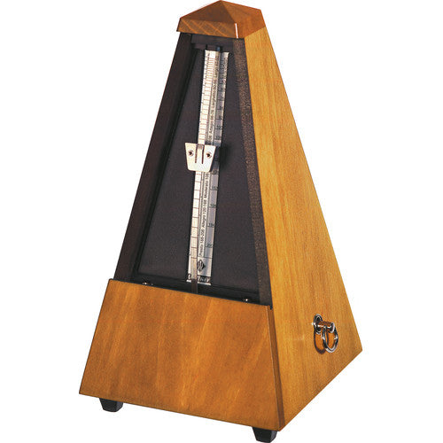 WITTNER 813M Metronome in Wood Casing, w/ Bell (Walnut, Mat Silk)