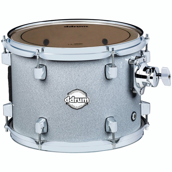 ddrum Dominion Birch 10x13 Rack Tom Silver Spk