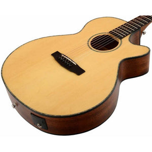 Cort SFX Series SFX-ME Acoustic/Electric Guitar, Open Pore Natural, Free Shipping