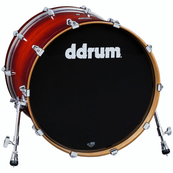 ddrum Dominion Series Bass Drum 18x22 Red burst