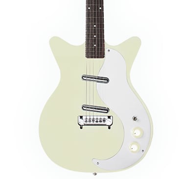 Danelectro'59M- Nos+ Double Cutaway Antique White, D59M-PLUS-AWH