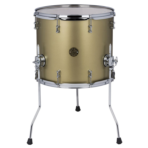 ddrum Dios Series 16x18 Floor Tom Satin Gold