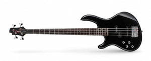 Cort Action Bass Plus, Black, Left Handed, PJ Pickup Set,