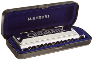 Suzuki Deluxe Chromatic Harmonica Key Of Bb