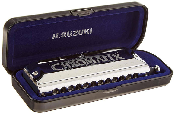Suzuki Deluxe Chromatic Harmonica Key Of Bb