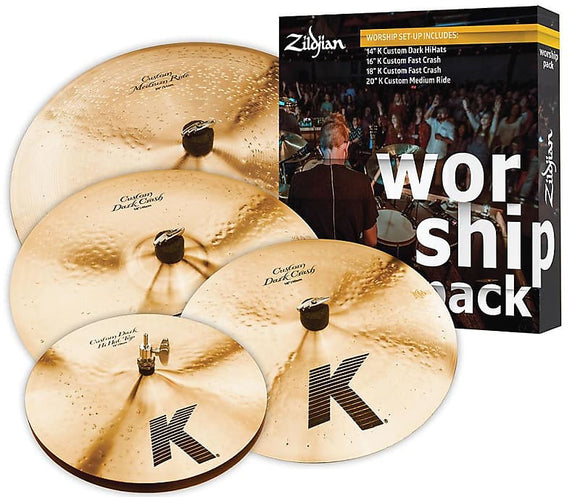 Zildjian K Worship Pack Cymbals 14