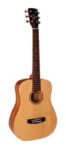 Cort Standard Series 3/4 Size Acoustic Guitar w / Gig Bag - Open Pore,
