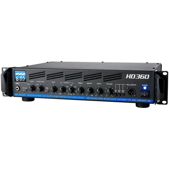 EBS HD360 Professional Bass Head 2U, 360 W Limited Edition!