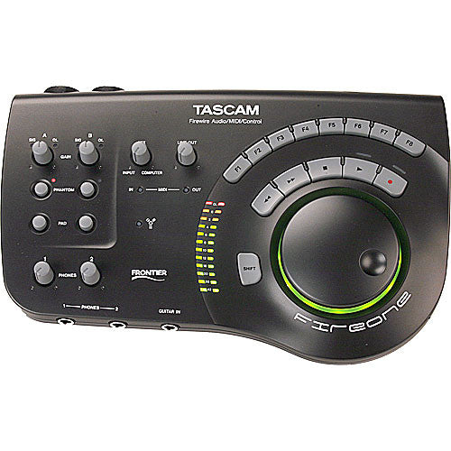 Tascam FireOne - 2 In / 2 Out FireWire Audio Interface w/ Microphone Preamps and Full Duplex