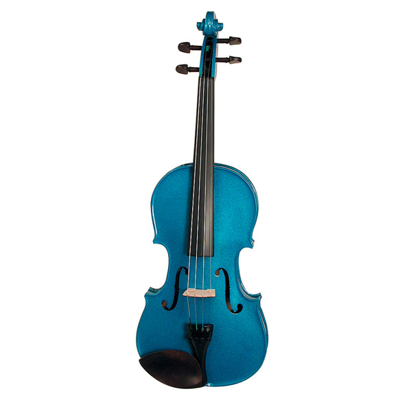 Stentor Harlequin Series 3/4 Size Violin Outfit w/ Case - Atlanta Blue