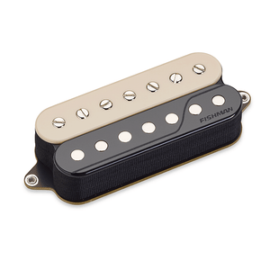Fishman PRF-CO7-NZ1 Fluence Classic Humbucker 7-String Open Core Zebra Single Neck