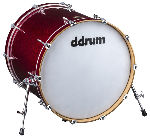 ddrum Reflex Series Bass Drum 18X22 Red Sparkle