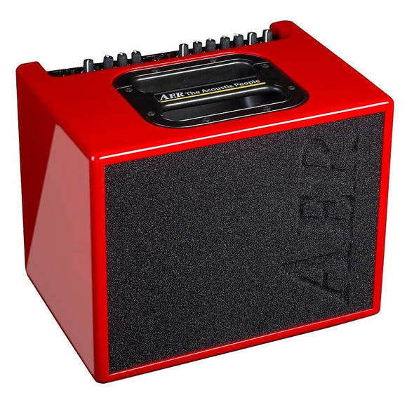 AER 60W Acoustic Combo Amp/ 2 Chan w/ 1x8 Speaker/ Red Hi Gloss COMPACT-60/4-RHG, Special Order