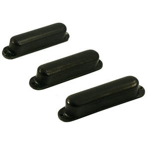 Kent Armstrong Custom Series Jack Knife Single Coil Metal Pickup Set Black