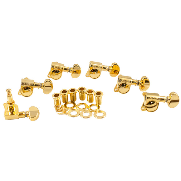 Grover 6 In Line Mid-Size Rotomatics Gold