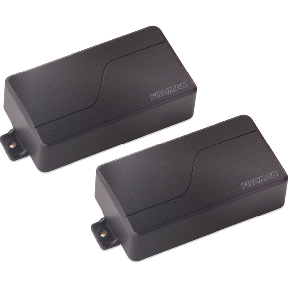 Fishman PRF-MHB-SB2 Fluence Modern Humbucker - Set - Black Plastic,