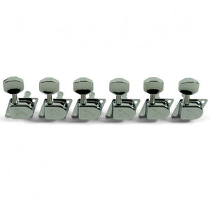 Fender 6 In Line 1970's "F" Series Chrome Tuning Machines
