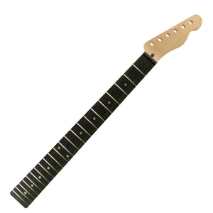 WD Licensed By Fender Replacement 22 Fret Neck For Telecaster Modern C, Ebony