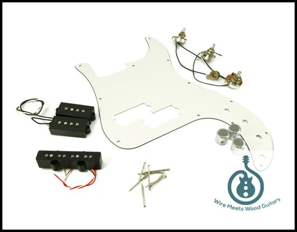 Kent Armstrong PJBA Wired Assembly For Pj Bass W/Vpb & Vjbr Pickups;