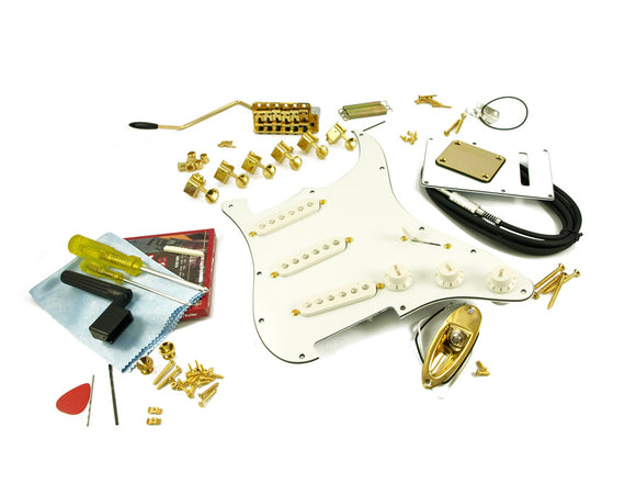 WD Parts Kit For Fender Stratocaster Gold