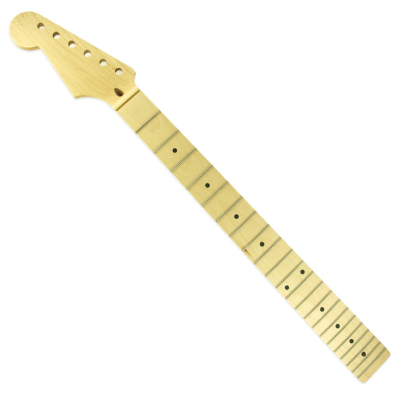 WD Licensed By Fender Replacement Left Hand 22 Fret Neck For Stratocaster Modern C, SNMCLH