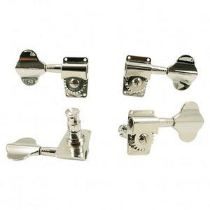 WD 2 Per Side Deluxe Bass Tuning Machines Chrome
