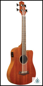 Gold Tone Micro Bass 23 23" Scale All Mahogany Acoustic Electric MicroBass w/ Padded Gig Bag