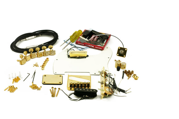 WD Parts Kit For Fender Telecaster Gold