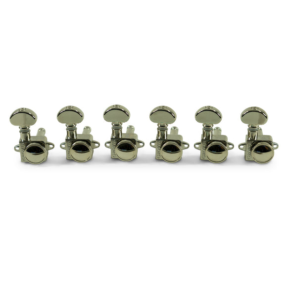Grover 6 In Line Roto-Grip Locking Rotomatics Nickel