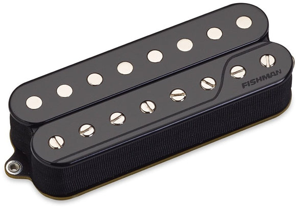 Fishman PRF-CO8-BB1 Fluence Classic Humbucker 8-String Open Core Black Single Bridge