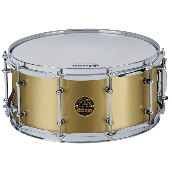 ddrum Dios Series Maple 6.5x14 Satin Gold Snare Drum