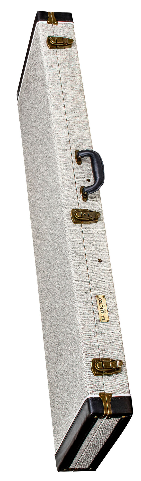 Dano Vintage Gray/Blk Baritone/Bass Hard Case