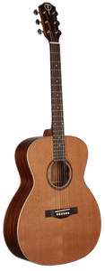 Teton STA105NT Auditorium Guitar, Solid Cedar Top, Mahogany Laminated B&S