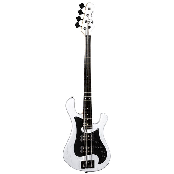 Dean Hillsboro Select Satin White 4 String Bass Guitar, HB SEL SWH, New, Free Shipping