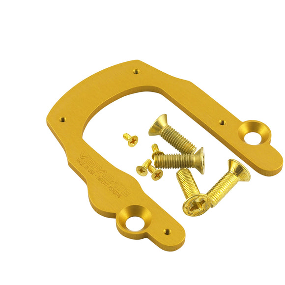 Vibramate Original V5 Stop Tailpiece Adapter Kit For Bigsby B5 24K Gold