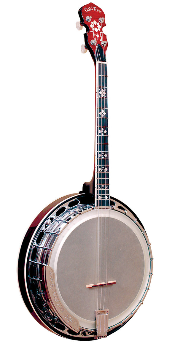 Gold Tone Professional 4-String Irish Tenor Resonator Banjo w/ Flange IT-250F