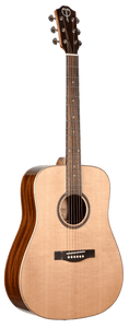 Teton STS100NT Dreadnought, Solid Spruce Top, Mahogany Veneer Back & Sides