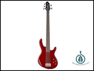 Cort Action Bass Plus 4-String, PJ Pickup Set, 2-Band Eq, Lightweight, Trans Red
