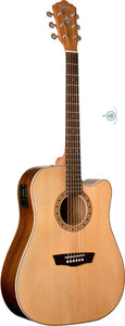 Washburn WD7SCE-O Harvest Series Acoustic Electric w/ Solid Sitka Spruce Top, Mahogany Back & Sides