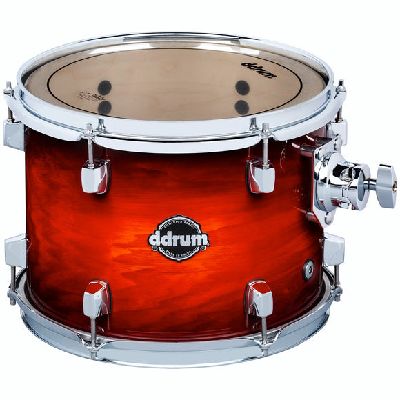 ddrum Dominion 9x12 Rack Tom Red Burst