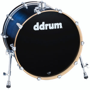 ddrum Dominion Series Bass Drum Brushed Blue