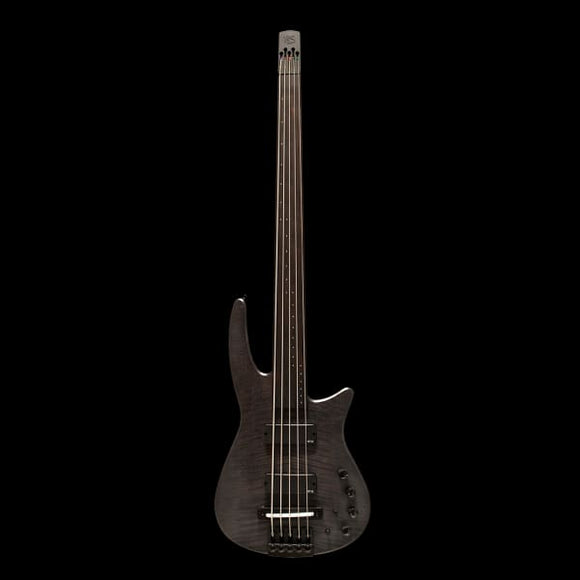 NS Design CR5 Radius Bass Guitar - Charcoal Satin - Fretless